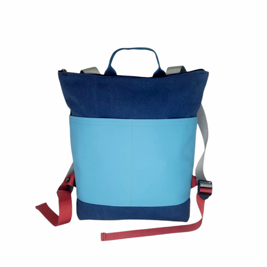 Mochila hecho a mano, artesanal sostenible, materiales ecológicos, algodón natural, eco-friendly, comprar online, Corte Inglés
