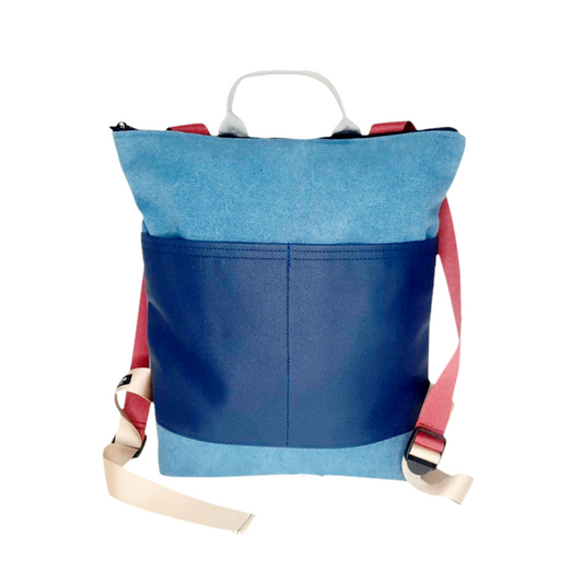 Mochila hecho a mano, artesanal sostenible, materiales ecológicos, algodón natural, eco-friendly, comprar online, Corte Inglés